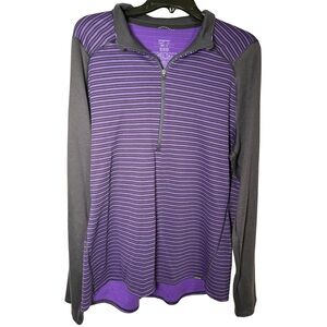 Patagonia Purple Quarter-Zip Pullover